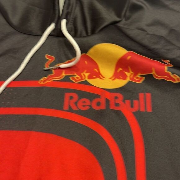 Red Bull Racing hooded sweatshirt. XXXL lightweight polyester fabric. Nice. - Picture 4 of 8